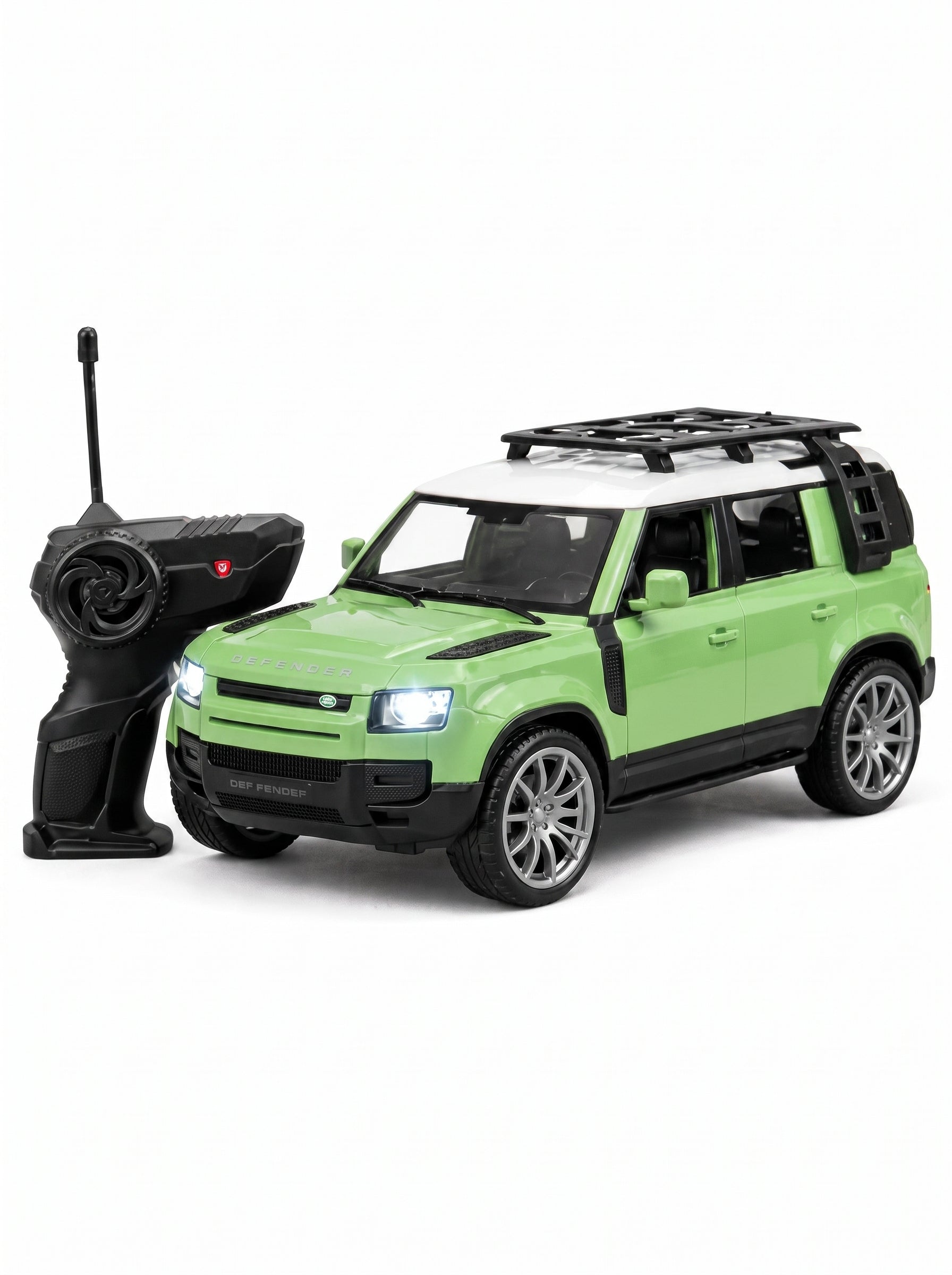 MiniExplorer SUV Defender Remote Control RC Car with Real Smoke