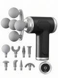 Deep Tissue Massage Gun for Pain Relief, Muscle Recovery Percussion Massager with 5 Heads