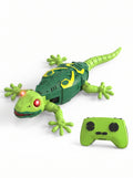 Wall Climbing Lizard Toy Remote Control with LED Eyes