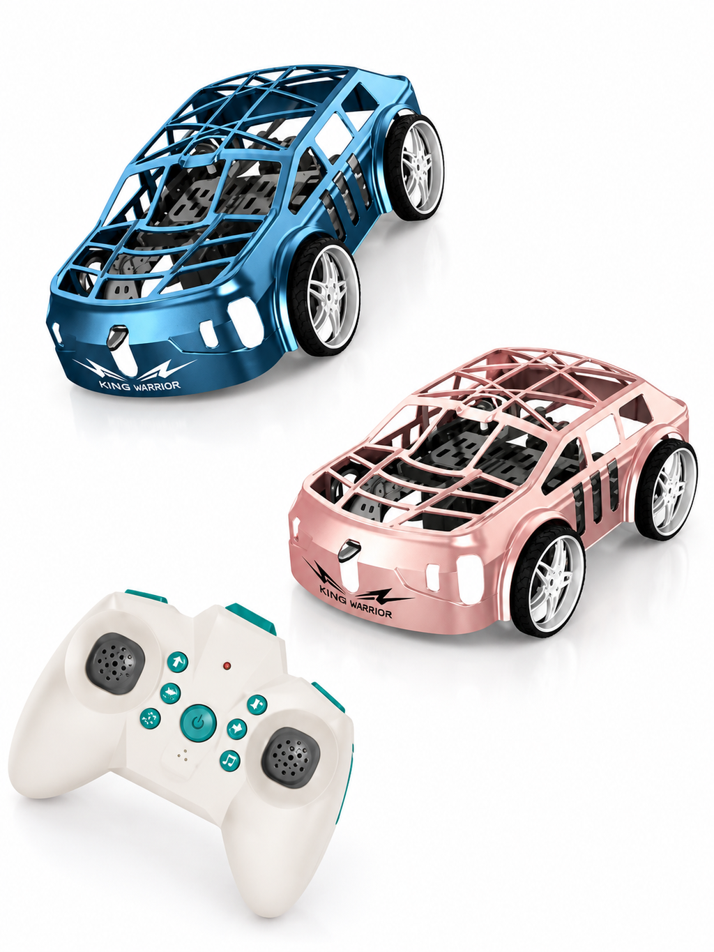 Remote Control Stunt Car Toy with LED Lights, 360